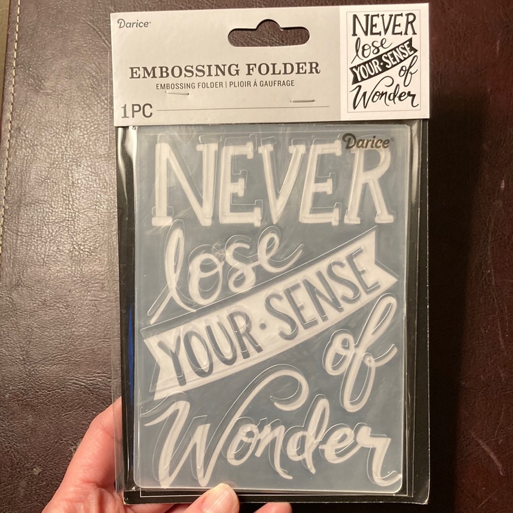 Embossing folder